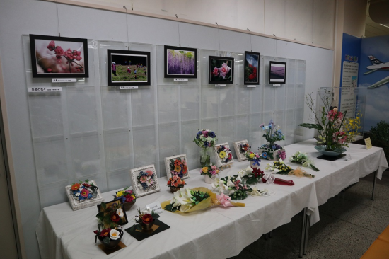 早良区役所内の展示スペース